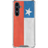 Chile Flag Distressed Galaxy S23 FE Clear Case